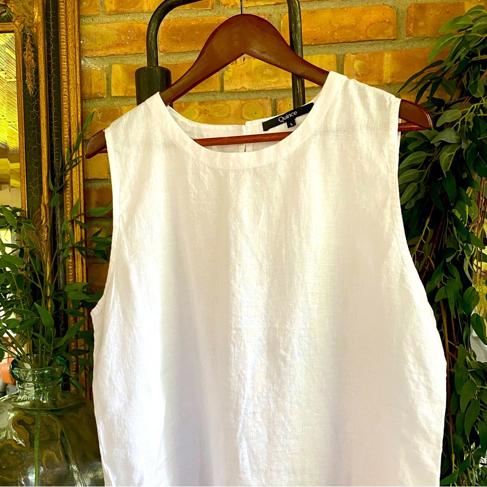 Quince Linen Tank
